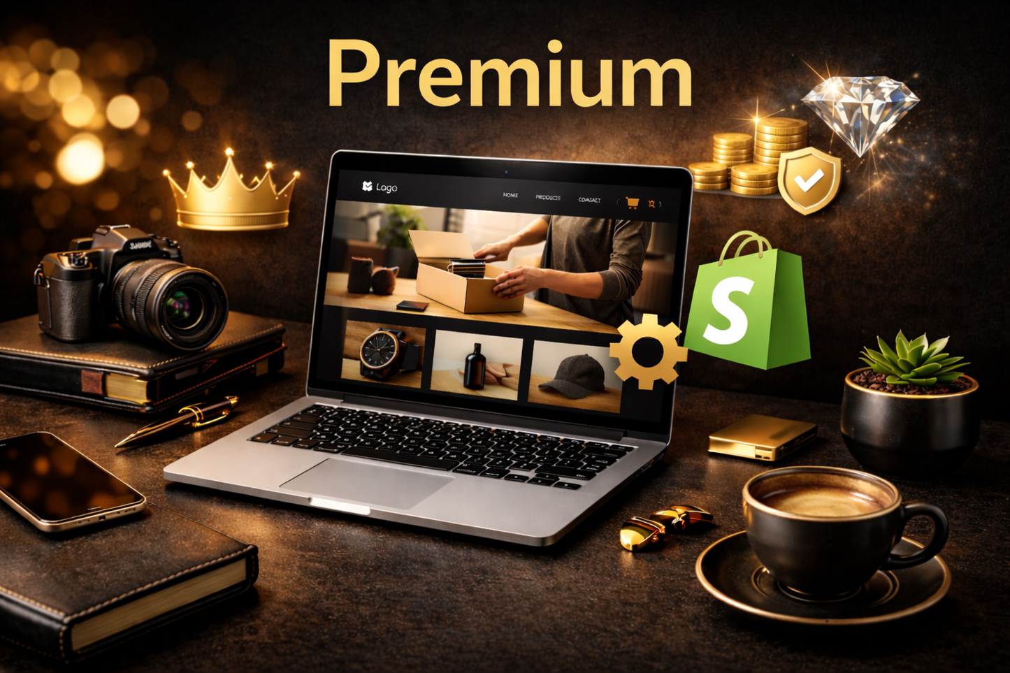 Shopify Store Premium (Meistgekauft)